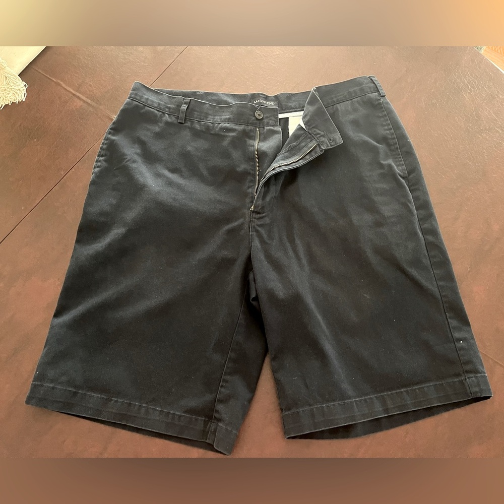Lands’ End Classic Navy Shorts